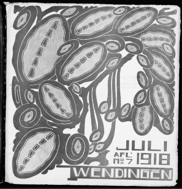 Omslag Wendingen 1918, jaargang 1 nr. 7