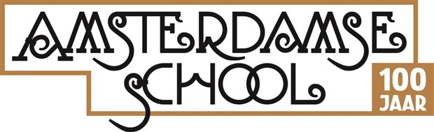 Logo Amsterdamse School 1916 2016 CMYK